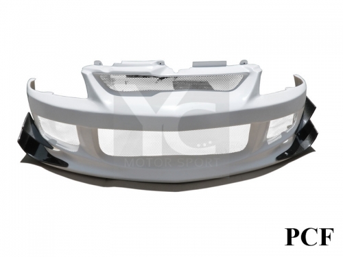 2003-2007 Mitsubishi Evolution 8-9 Jun Style Front Bumper with Canard