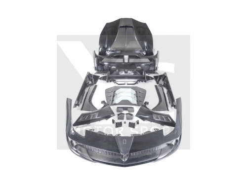 2015-2017 Ferrari F488 Spider MS 4XX Style Body Kit Portion Carbon Fiber