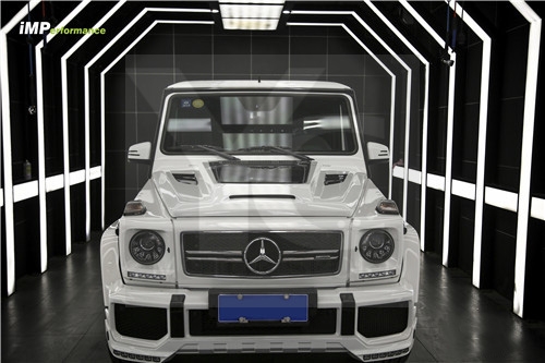 Fiber Glass 2002-2011 Mercedes Benz W463 G Class & G63 AMG iMP Performance Wide Body Kit include Front Bumper Front Grille  Fender Flare