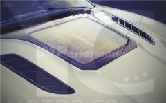 2016 Jaguar F-Type iMP Performance Hood with Plexiglass