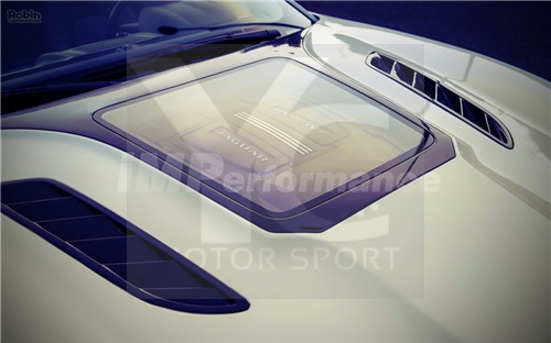 2016 Jaguar F-Type iMP Performance Hood with Plexiglass