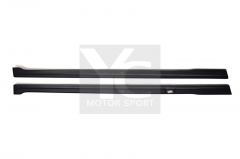 2015-2017 AUDI RS6 C7 MXT Style Side Skirts Extension Underboard Carbon Fiber