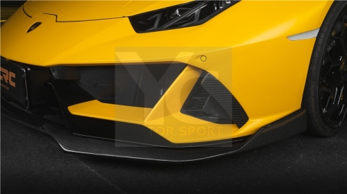 2019-2023 Lamborghini Huracan EVO & Spyder OD Style Front Lip Dry Carbon Fiber