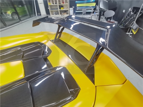 2019-2023 Lamborghini Huracan EVO & RWD & Spyder OD Style Rear GT Wing Dry Carbon Fiber