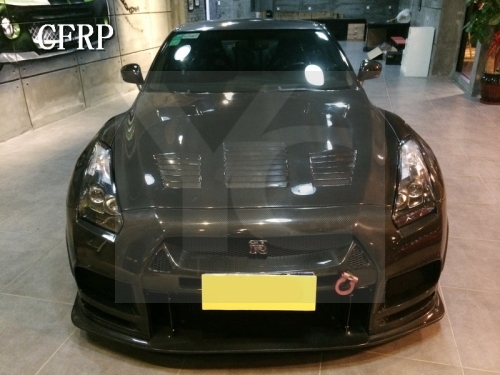 2008-2013 Nissan R35 GTR CBA DBA TP Style Wide Body Kit including Front Bumper, Front Fender, Side Skirts