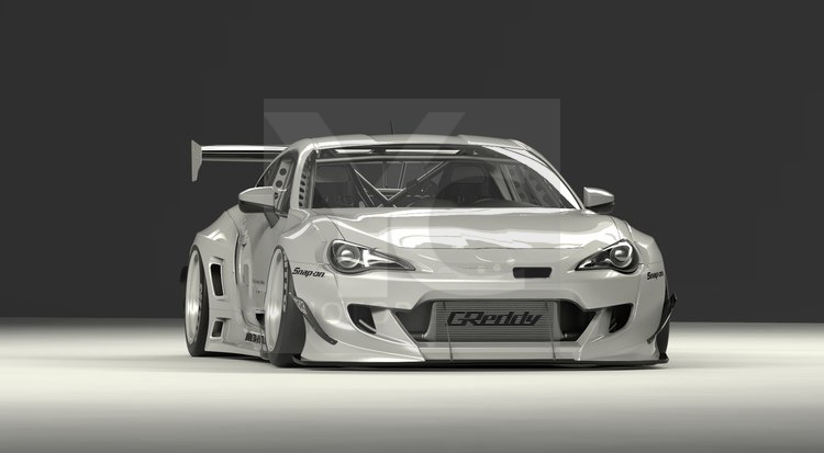 2012-2016 GT86 FT86 ZN6 FRS BRZ ZC6 GRD PD RB V3 Style Wide Body Kit ...