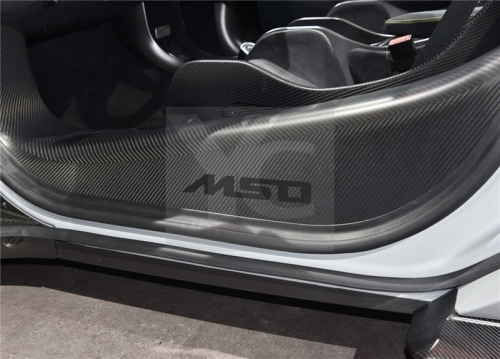 2016-2020 McLaren 540C 570S 600LT Door Sill Replacment Dry Carbon Fiber