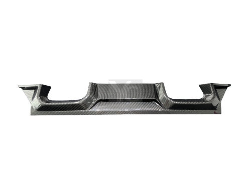 Car-Styling Dry Carbon Fiber DCF APN Style Rear Diffuser Lip Fit For 2023-2024 BMW G87 M2